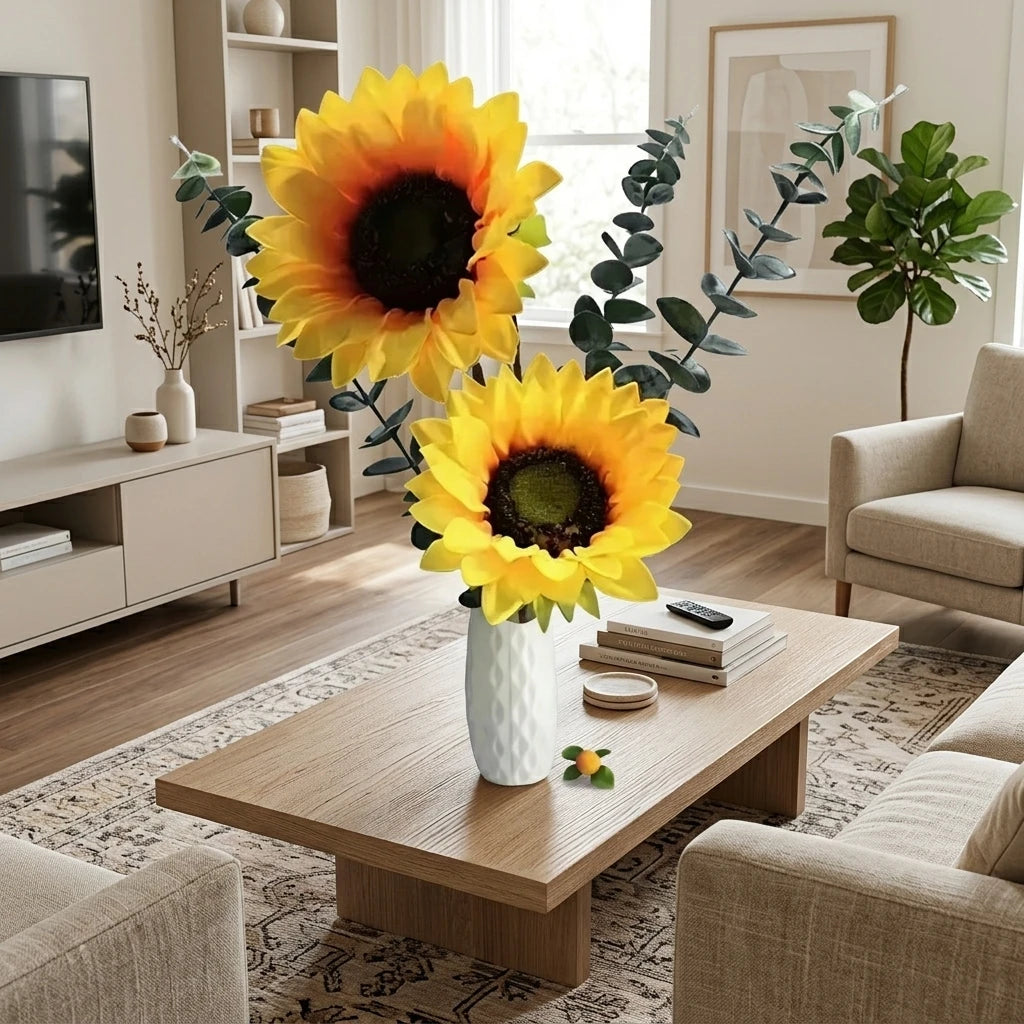 Wholesale Vibrant Sunflower - Artificial Flower Source Factory FauxFlowerHub