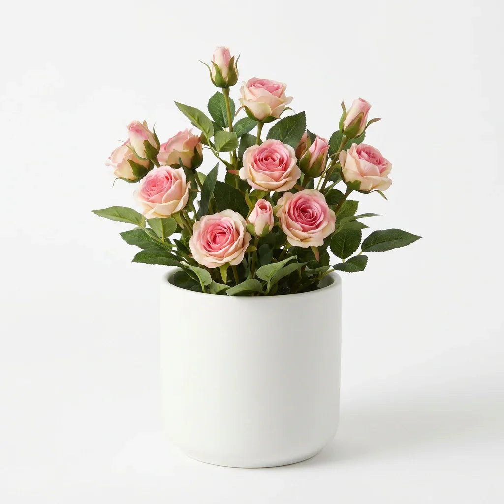 Wholesale Artificial Rose Pot - Artificial Flower Source Factory FauxFlowerHub